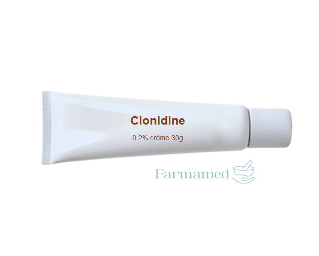 Clonidine crème 0,2% SAW-crème 30 gram tube, online te bestellen bij Farmamed apotheek Woerden